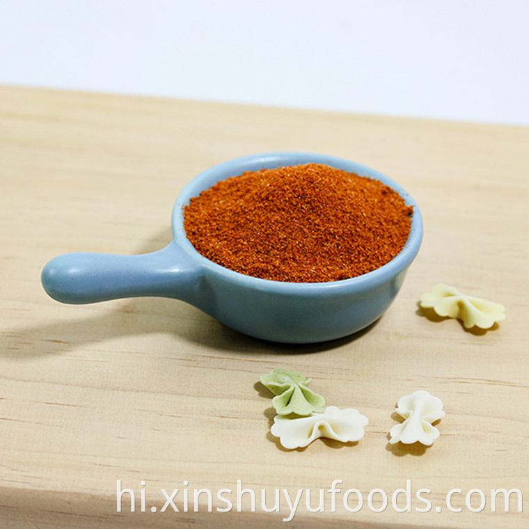 Dehydrated bell pepper powder